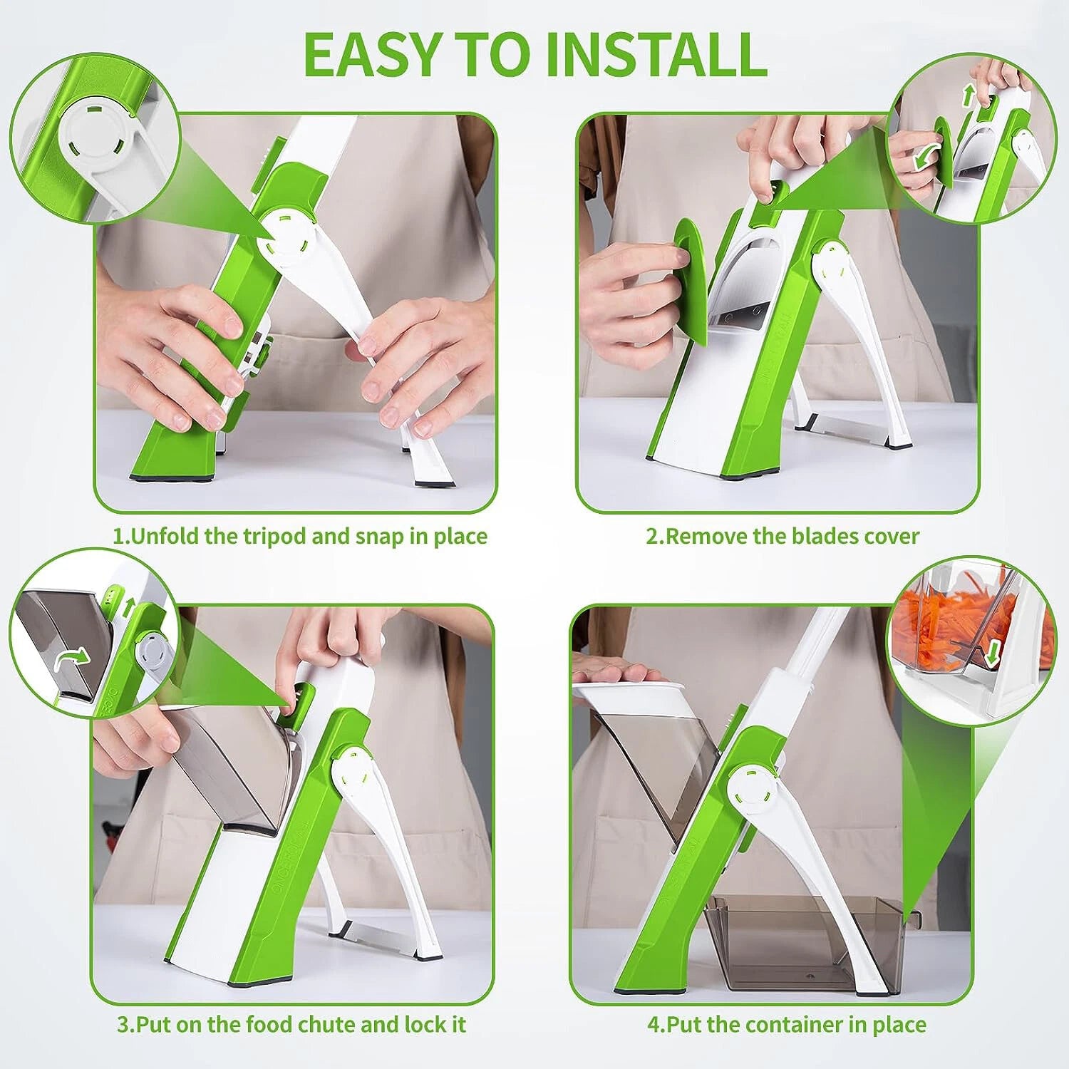 قطاعة الخضار السريعة: وداعاً لمجهودالتقطيع اليدوي